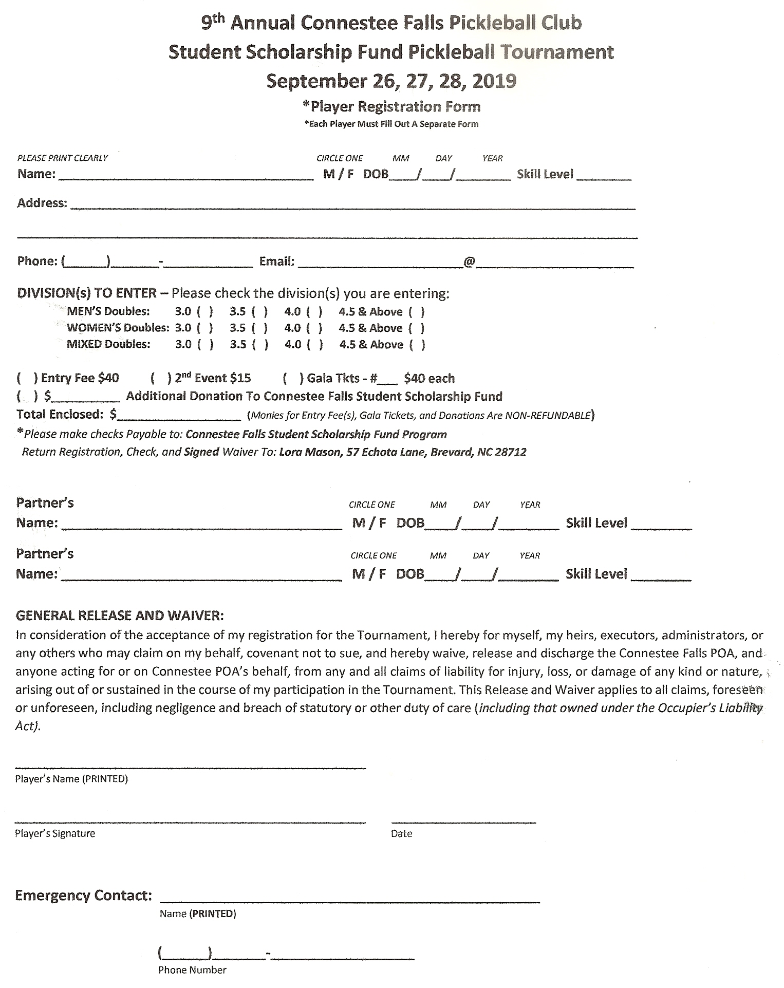 reg form 2