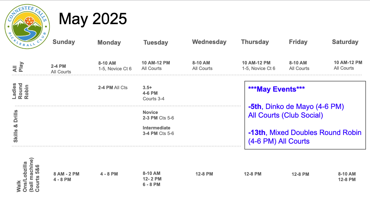 May 2025 Calendar